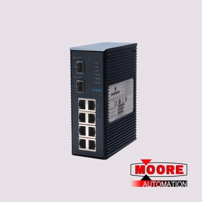 IC086SLM082 EMERSON 10-Port Managed Switch